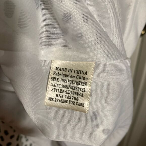 Altar’d State NWT white with black dots thin strap dress Size XS - Picture 4 of 5